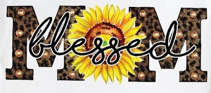 "Blessed MOM" with Sunflower  Mug