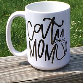 "Cat Mom" Mug