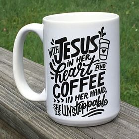 "Jesus in Her Heart" Mug