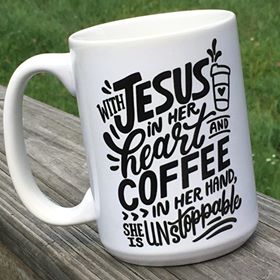 "Jesus in Her Heart" Mug