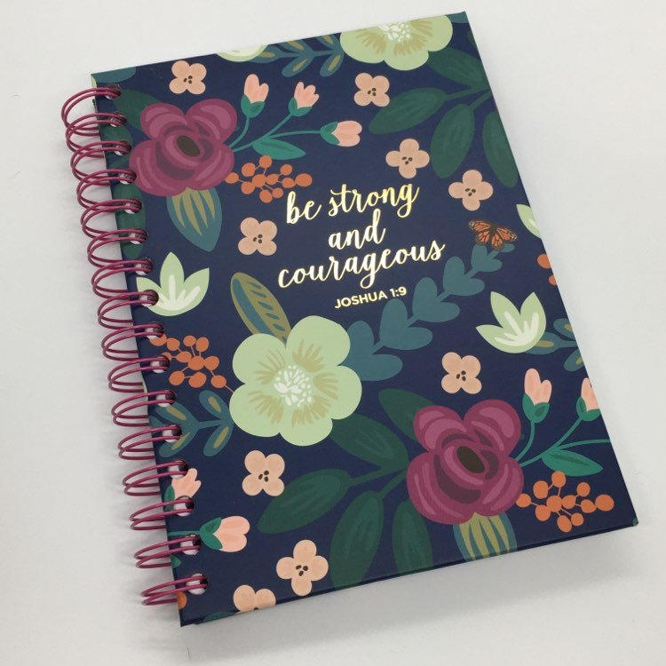 "Be Strong and Courageous" Journal
