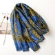 "Azuly Amarilla" Bohemian Floral Fashion Scarf
