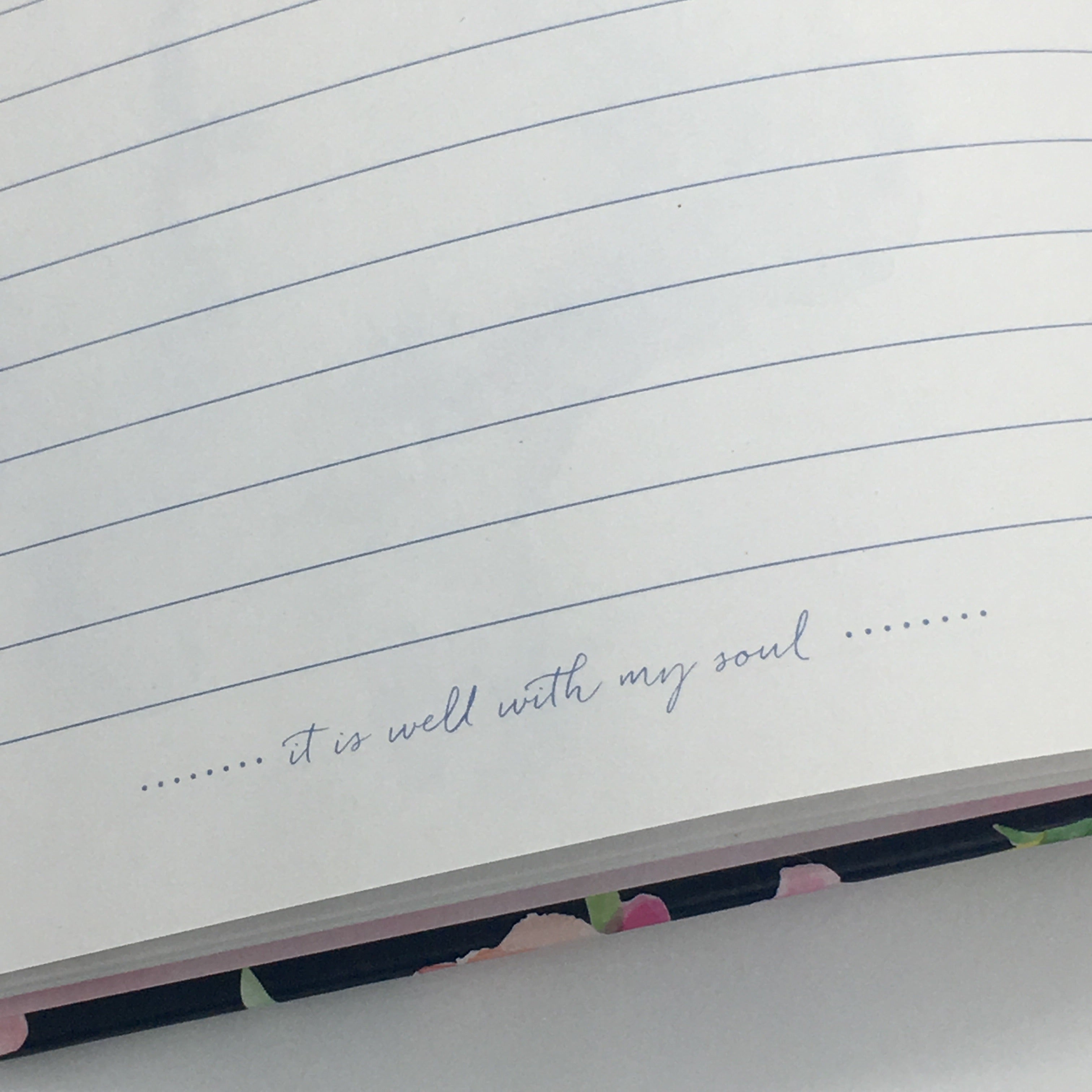 “It is Well With My Soul" Journal