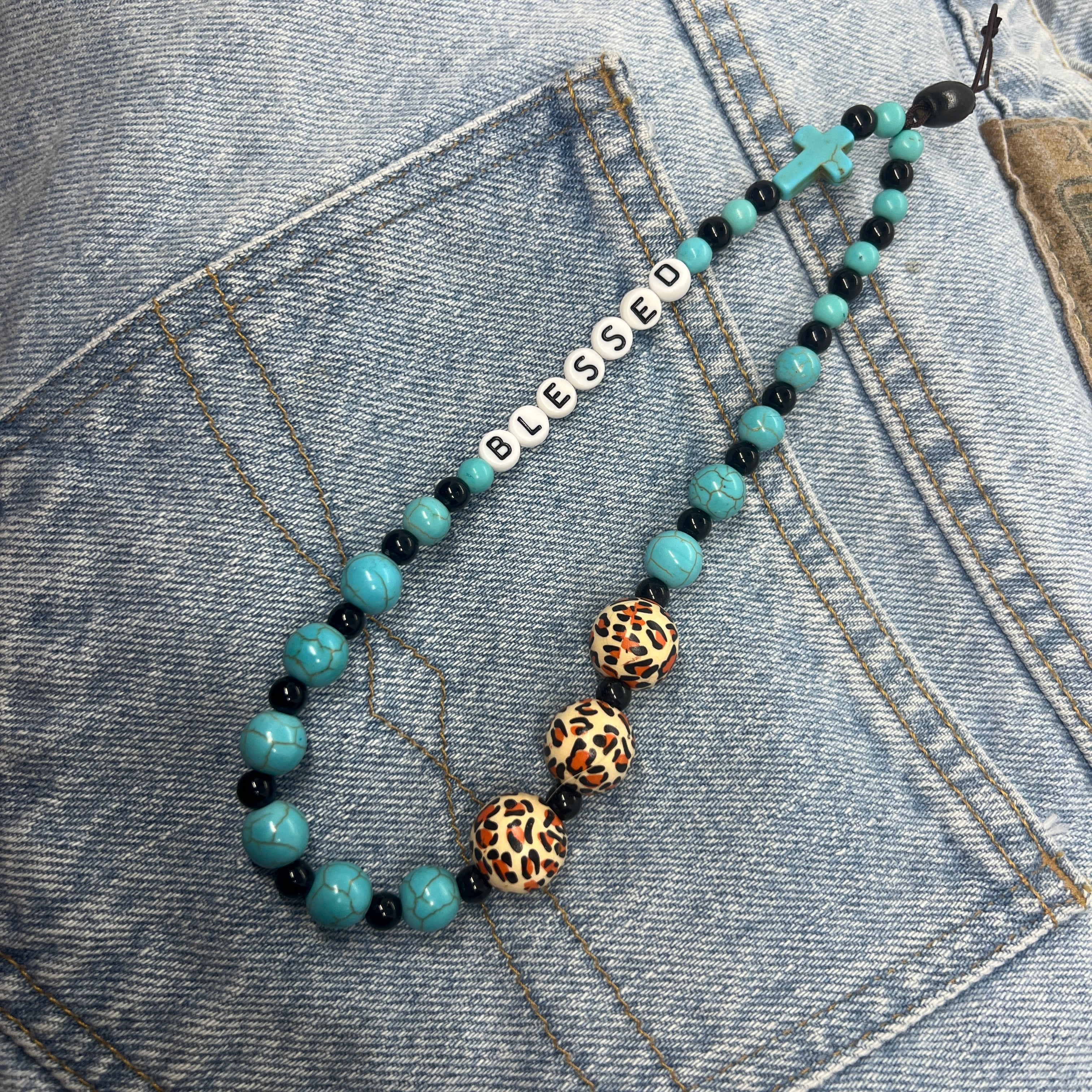 Fashion Beaded Phone Charms--Handcrafted