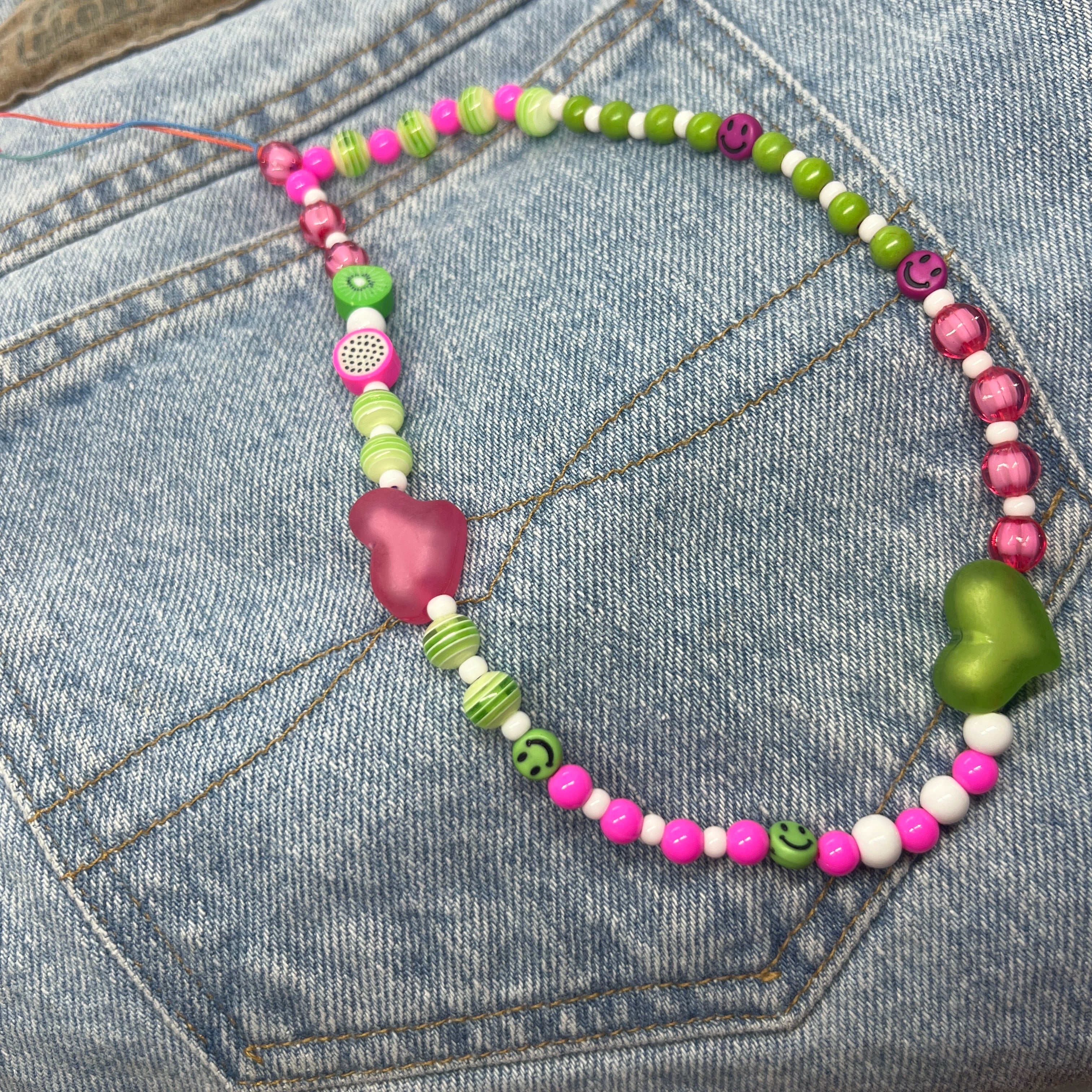 Fashion Beaded Phone Charms--Handcrafted