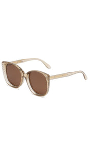 "Chrystlyn" Oversized Cat-Eye Vintage Fashion Sunglasses