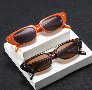 “Veronica” Slim Cat-Eye Retro Fashion Sunglasses