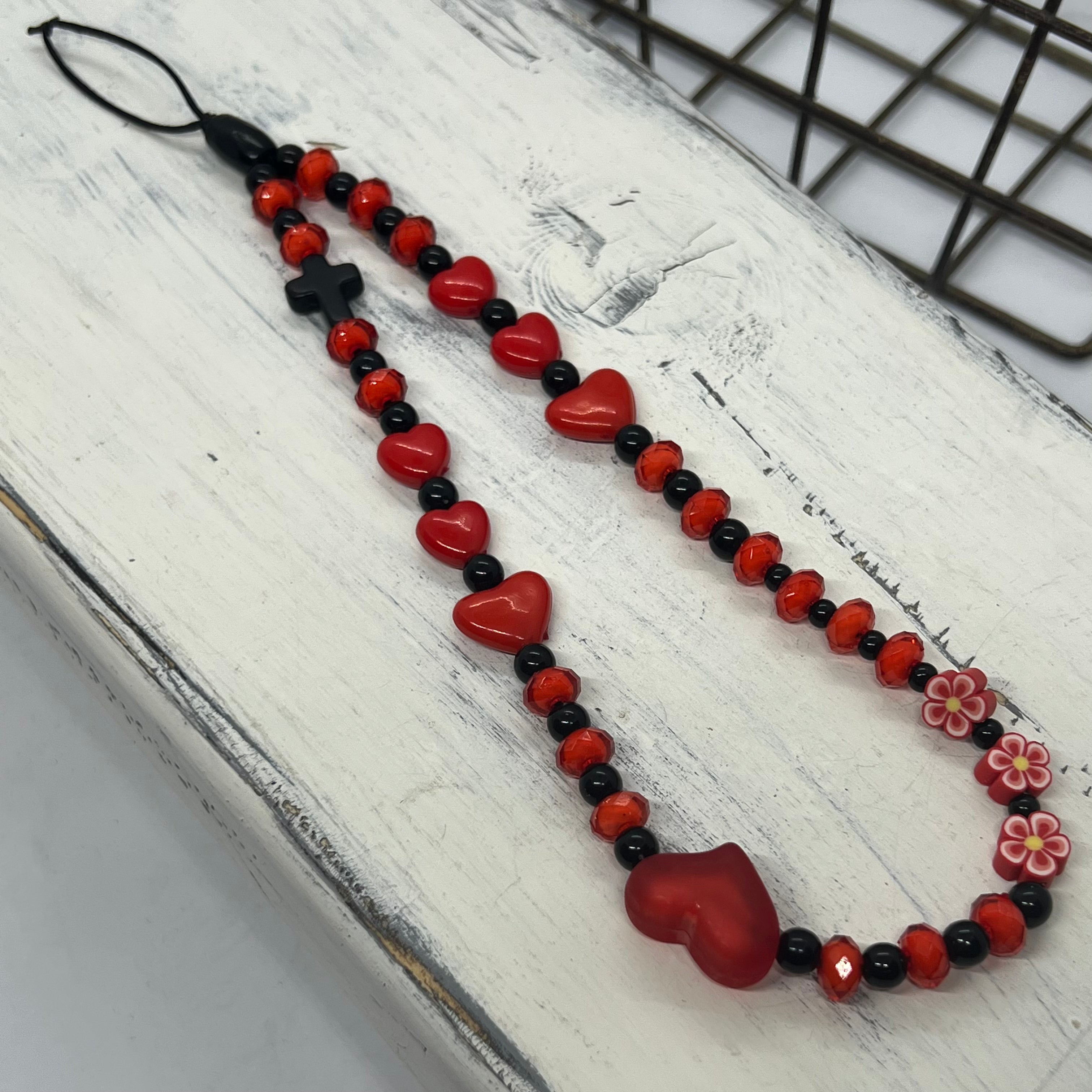 Fashion Beaded Phone Charms--Handcrafted