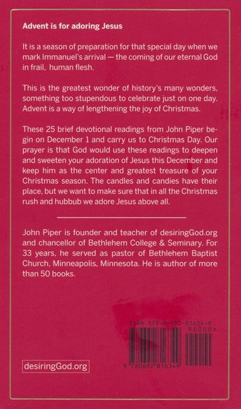 Joy to the World, Daily Readings for Advent by John Piper