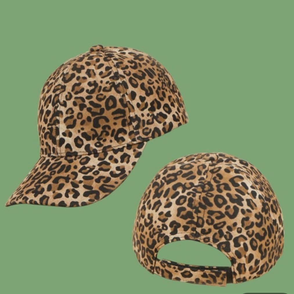 Leopard Print Baseball Cap