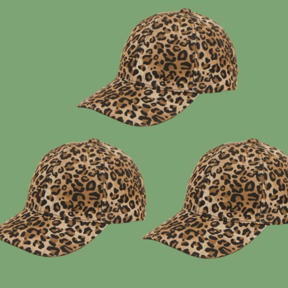 Leopard Print Baseball Cap