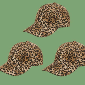 Leopard Print Baseball Cap