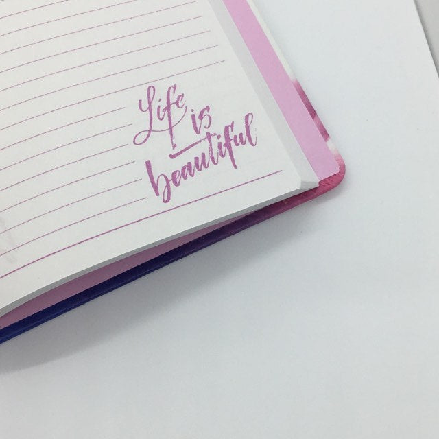 "Life is Beautiful" Journal