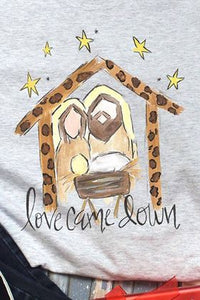"Love Came Down" Long-Sleeve Graphic T-shirt